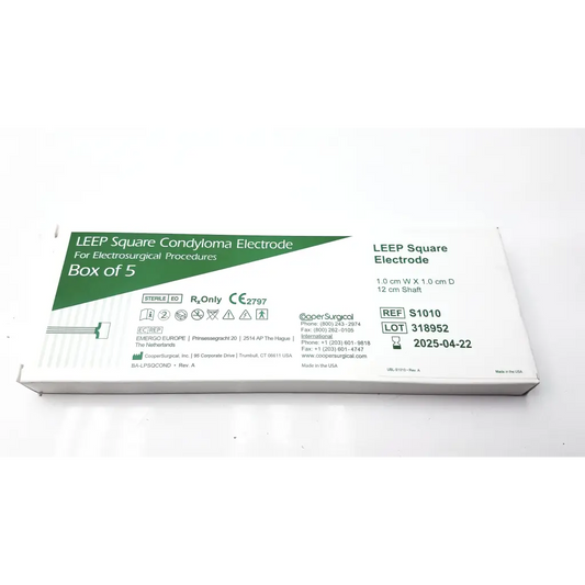 LEEP Square Electrode Cooper Surgical 1.0cm W x 1.0 cm D