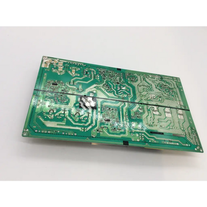 Green rectangular lg lgp42-08ht eay4050520 eax40157603 power supply board with silver traces and mounted components