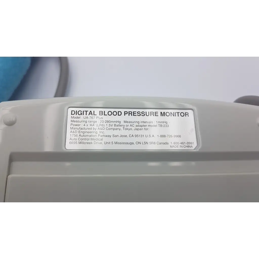 Life Source UA-767 Plus Digital Blood Pressure Monitor