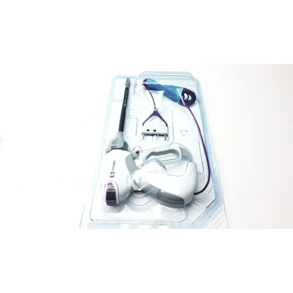 White and purple ligasure tissue fusion open instrument ls1020 10mm 20cm in clear plastic packaging