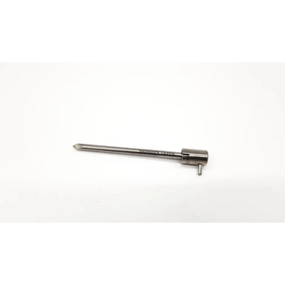 Silver metal screwdriver bit with hexagonal drive and engraved handle for linvatec 83241 trocar da54-156 da54-156