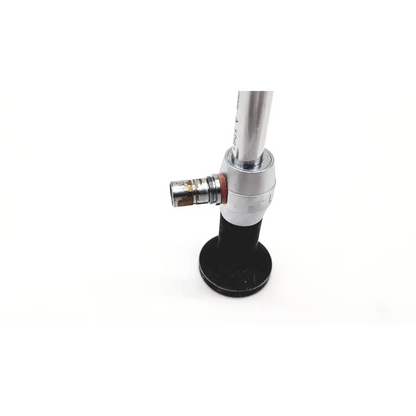 Silver and black linvatec hall zimmer 7578 30° medical endoscope with cylindrical shaft and rubberized base