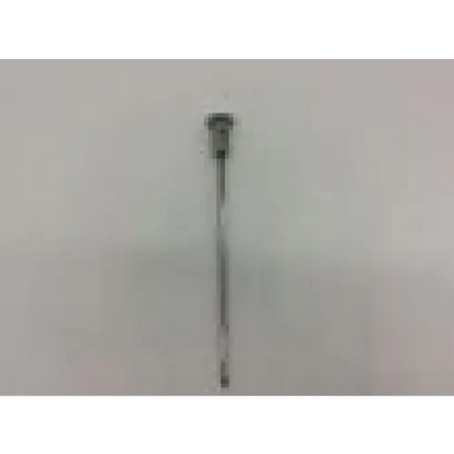 Silver metal linvatec ql6102 quicklatch arthroscopy obturator with rectangular handle and slender shaft