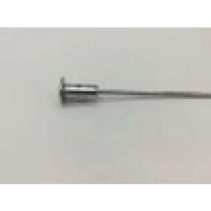 A sleek metallic linvatec ql6102 quicklatch arthroscopy obturator needle with cylindrical head and slender shaft