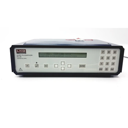 Lkb bromma 2015 pulsaphor plus control unit in black and gray with digital display numeric keypad and function buttons