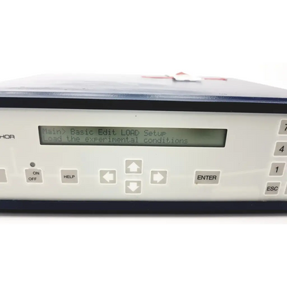 White and black lkb bromma 2015 pulsaphor plus control unit laboratory instrument with digital display menu options
