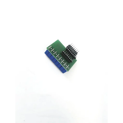 Green circuit board with black integrated circuits and blue connectors for lokki excel 1000008a bbcb3-106 product