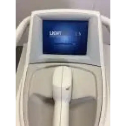 White luminear laser hair removal device with digital display and ergonomic handle from lumenis lightsheer 5390 laser IPL