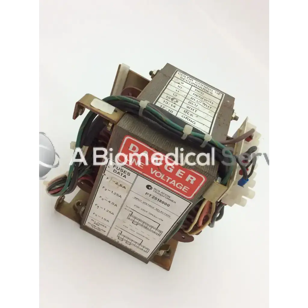 Lumenis PT2018000 Isolation Transformer - Medical parts