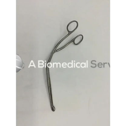 Stainless steel surgical clamp with curved handles and pointed tip magill sbh05190-255 forceps for precise grasping