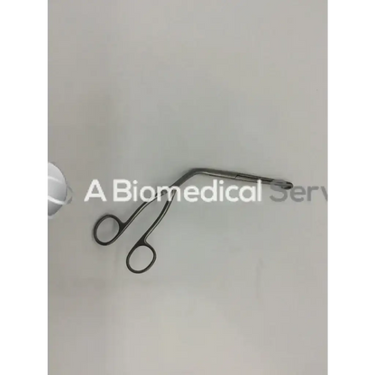 Stainless steel magill sbh05190-255 forceps with curved handles and pointed tip for precise surgical use