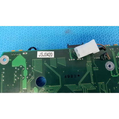 Green motherboard circuit board with silver solder points and white label jsj0420 for topcon trc-nw6s retinal camera