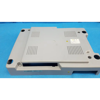 Gray plastic main unit bottom cover panel with ventilation for Topcon TRC-NW8 retinal camera back side