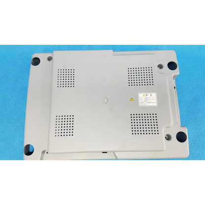 Light gray plastic main unit bottom cover panel with ventilation for Topcon trc-nw8 retinal camera back side