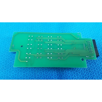 Green rectangular control panel button switch circuit board with silver traces for topcon retinal camera