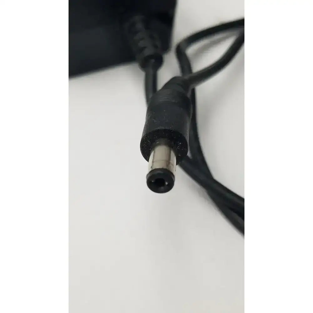 Black plastic dc power supply adapter connector with metallic center pin for mean well gs60a24-p1j power supply