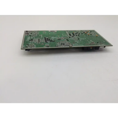Green rectangular circuit board with electronic components for medfusion 100075162945 syringe pump main use