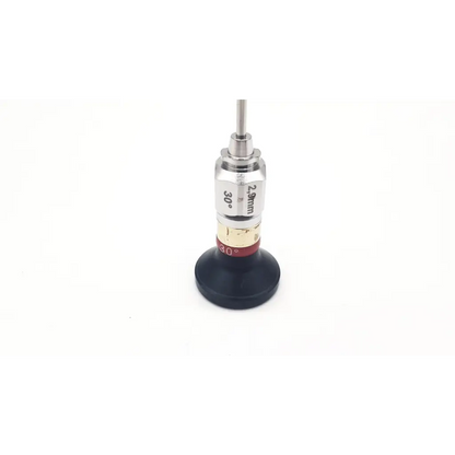 Medical horizon aig da24-11 silver and black 2.9mm medical endoscope with metallic body marked 30° and rubber base