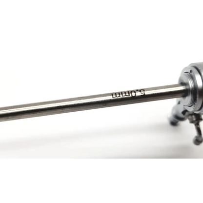 Medical horizons 18-2304 sleek metallic 5.0mm surgical shaft with polished chrome finish and engravings da24-48