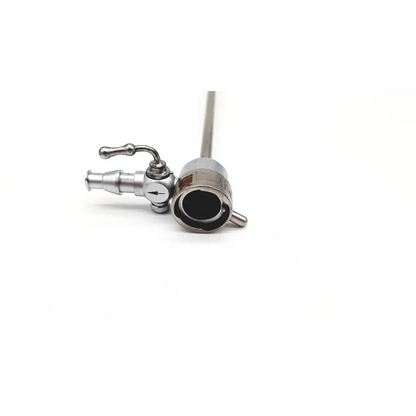 Medical horizons 18-2304 silver metallic endoscope with cylindrical body and articulated control handle da24-48