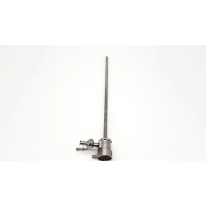 Silver medical horizons surgical instrument da24-47 with long slender shaft and cylindrical multiport base