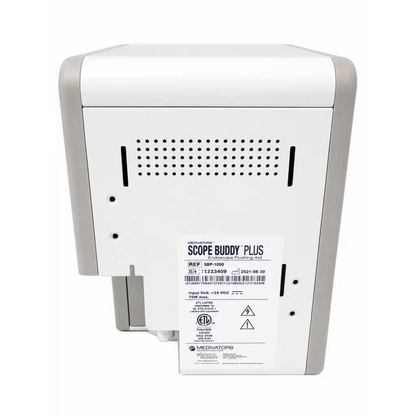 White and gray medivators scope buddy plus sbp-1000 endoscope flushing aid with perforated back panel biomed certified