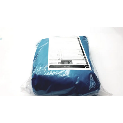 Medline dyke1653 changing blue endo kit wrapped in clear plastic with white label for changing cvl dressing