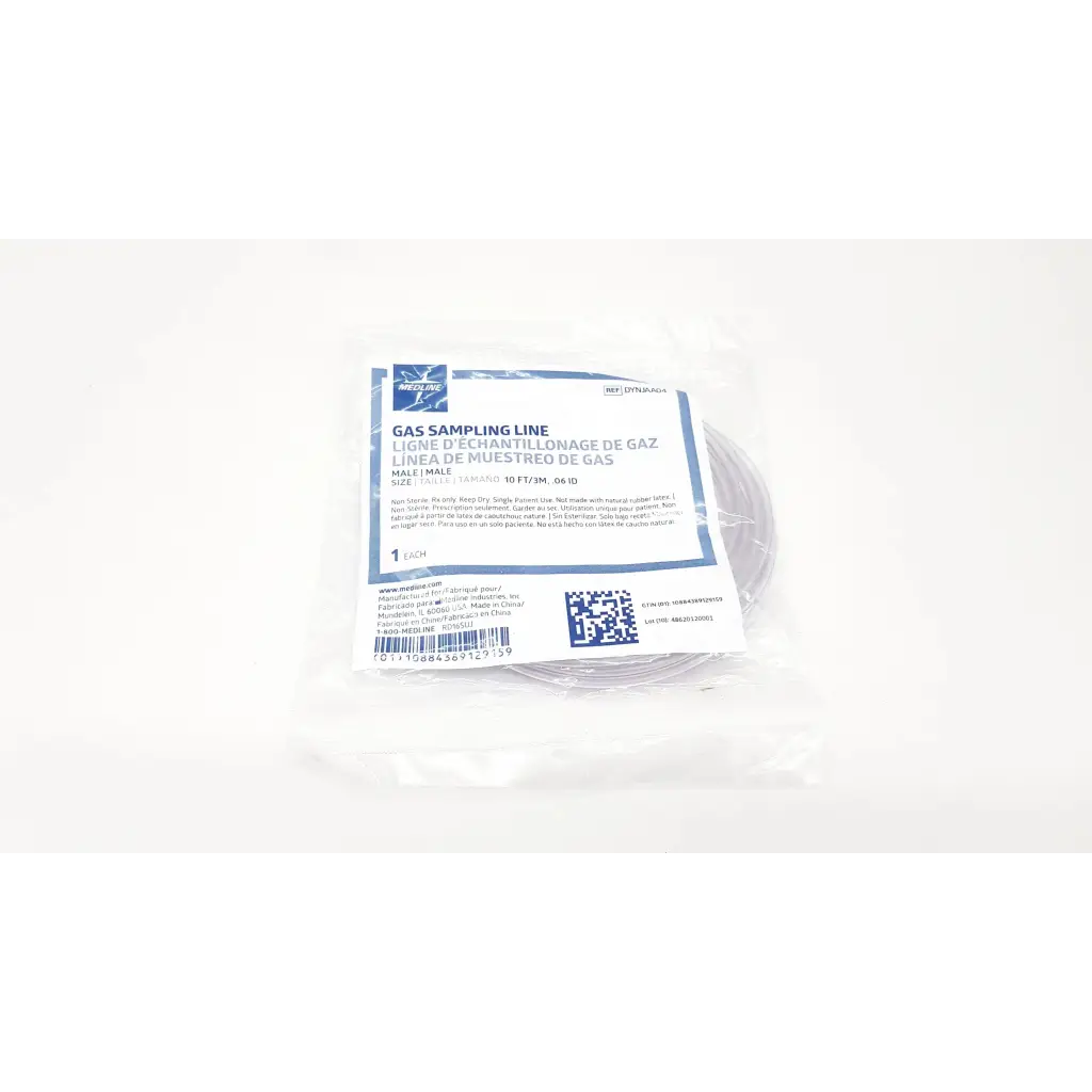 Load image into Gallery viewer, Medline Gas Sampling Line 10’ x 0.06mm Male Connectors