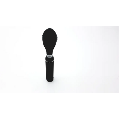 Black medline riester otoscope with sleek ergonomic design and metallic accents in ophthalmoscope diagnostic desk set