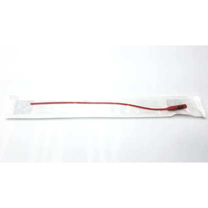Medline urethral catheter dynd13512 red silicone catheter in sterile packaging for medical use
