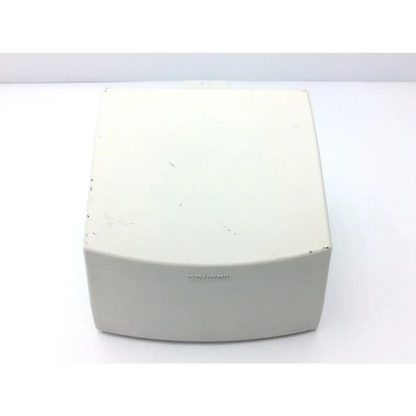 Off-white plastic mark v provis injector control panel box with rounded edges and minor surface scuffs visible