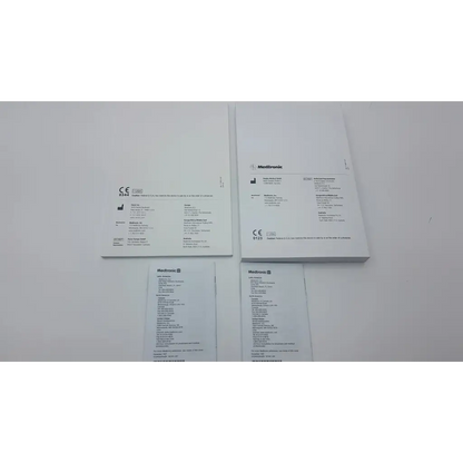 White medtronic 5391 single chamber external pacemaker packaging with printed text and ce certification marks