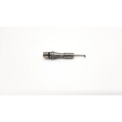 Silver metallic midas b5298 s4f surgical burr guard with hexagonal drive and ball-ended probe tip
