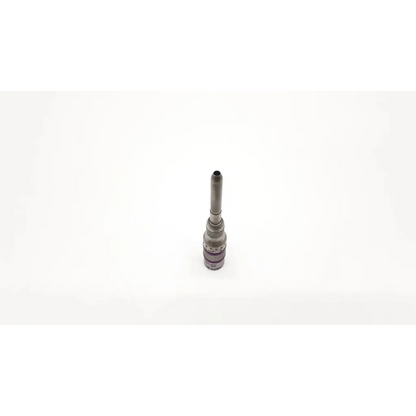 Silver-colored metal socket wrench bit with textured grip and hex drive end for medtronic midas rex legend avs10 small bore attachment