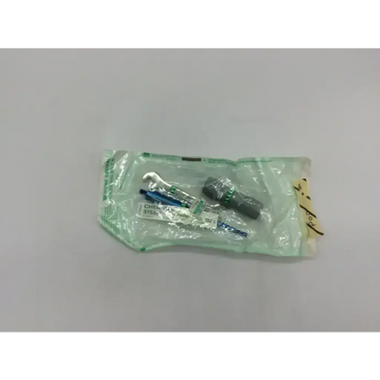 Green sterile packaging containing medtronic misonix sonicone plus ultrasonic wound care copper probe with wrench and cover