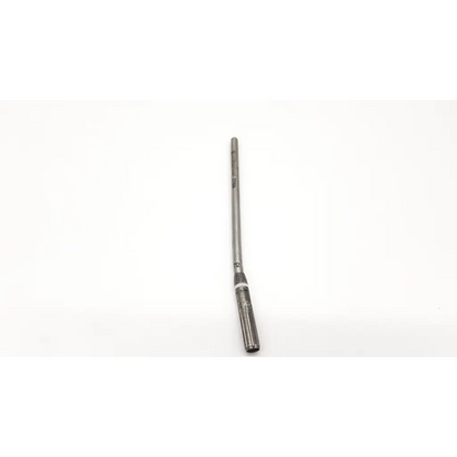 A metallic slender medtronic tt12a midas rex drill bit with textured grip handle and engraved markings on shaft