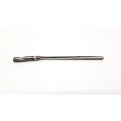 Silver metal gear shaft with threaded end and smooth cylindrical body for medtronic tt12a midas rex telescoping tube
