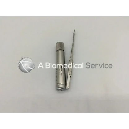 Silver metallic microaire ref 1000et electric motor handpiece with textured grip handle and slender precision blade