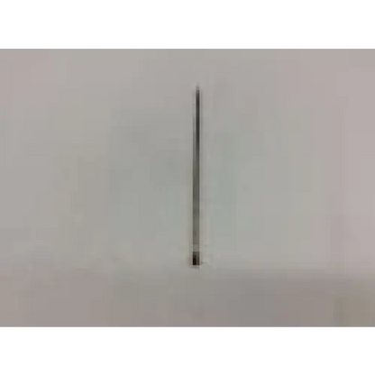 A slender metallic pencil with a sharp tip and matte finish in midas rex 14ba50 stainless surgical design