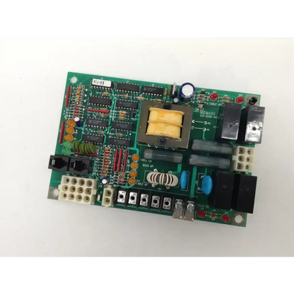 Midmark 405 491 control board bbcd2-7 101922nj green pcb with black ICs yellow capacitors and connectors