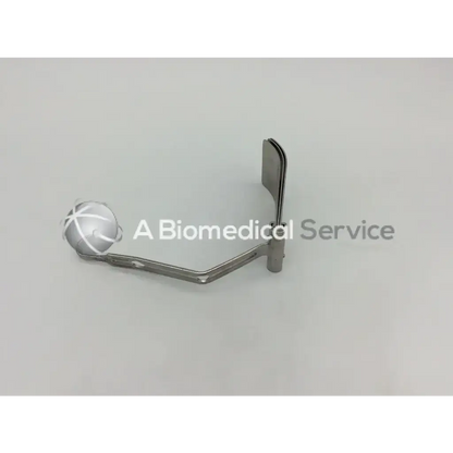Silver millennium surgical instrument wexler expendable blade surgical retractor with curved articulated design and rounded handle