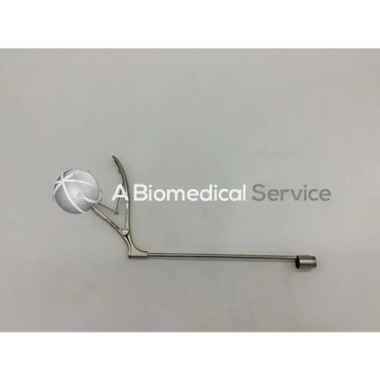 Silver mcgivney hemorrodidal surgical ligator with curved claw tip and straight shaft by miltex without loading cone