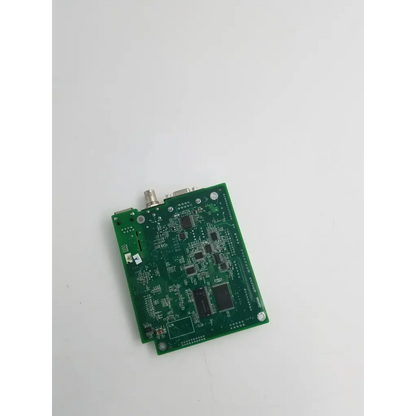 Green rectangular patient monitor main board with electronic components and connectors for mindray 050-000586-01 device