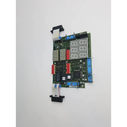 Mindray 0670-00-0650-03 green cpu circuit board with integrated spo2 digital displays and connectors