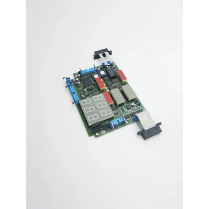 Mindray 0670-00-0650-03 cpu circuit board with spo2 features green circuit board with black red components and blue connectors