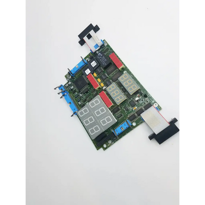 Mindray 0670-00-0650-03 green cpu circuit board with digital displays integrated circuits and spo2 connectors