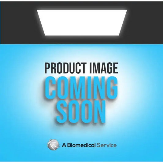 Mindray old mpm-1 module placeholder graphic with bold blue text on light blue gradient and biomedical service logo