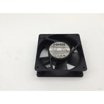 Black 119mm x 38mm axial fan with three blades model 4715fs-12t850 from minebea-matsushita 115v axial fan
