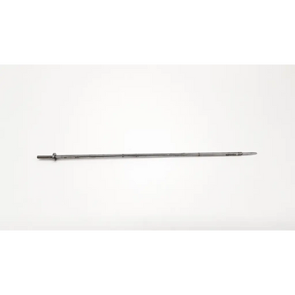 Mitek 211033 stabilization drill bit with polished chrome finish and fine adjustment markings on sleek metallic surgical tool