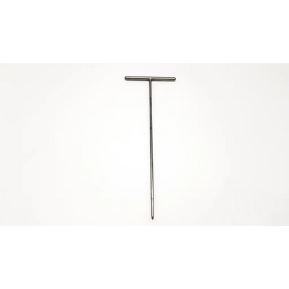 Mitek 214711 surgical tool da54-199 metallic t-shaped soil probe with slender shaft and pointed tip